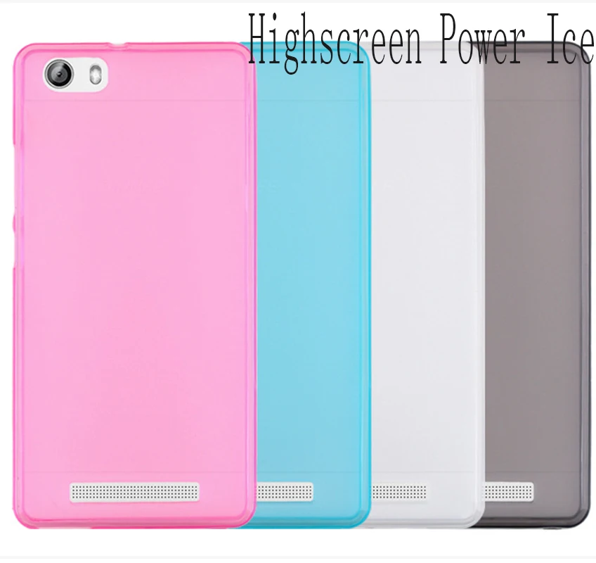 

FOR Highscreen Power Ice Five Max BACK Case Soft TPU Protective Coque Shell fundas Caso matte pudding silicone