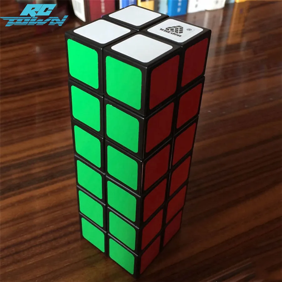 

RCtown 2x2x6 Cuboid Professional Magic Cube Competition Speed Puzzle Cubes Toys For Children Kids Stickers zk30
