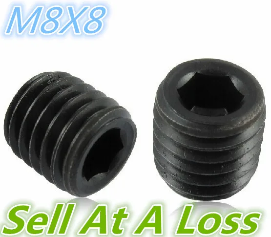 

10pcs K776 Small Set Screw M8X8 Inner Hexagon Screw Coupling Fastening Screw for DIY Model Making Sell At A Loss USA Belarus