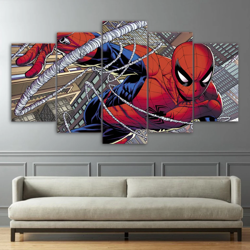 

Spider Man Movie HD Print Painting Decorative Painting Canvas Wall Art Picture Home Decoration Living Room Canvas Painting
