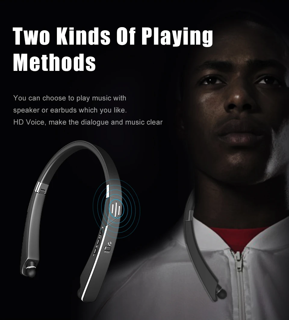 4 bluetooth wireless earphone
