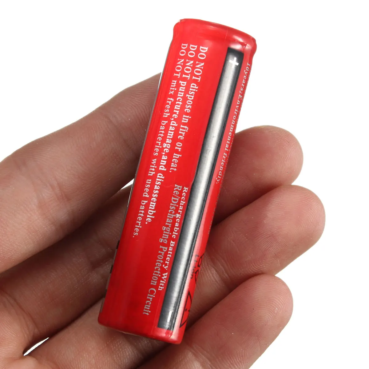 

WSFS Hot 10 x 18650 3.7V 4200mAh Li-ion Rechargeable Battery Flashlight Torch Red