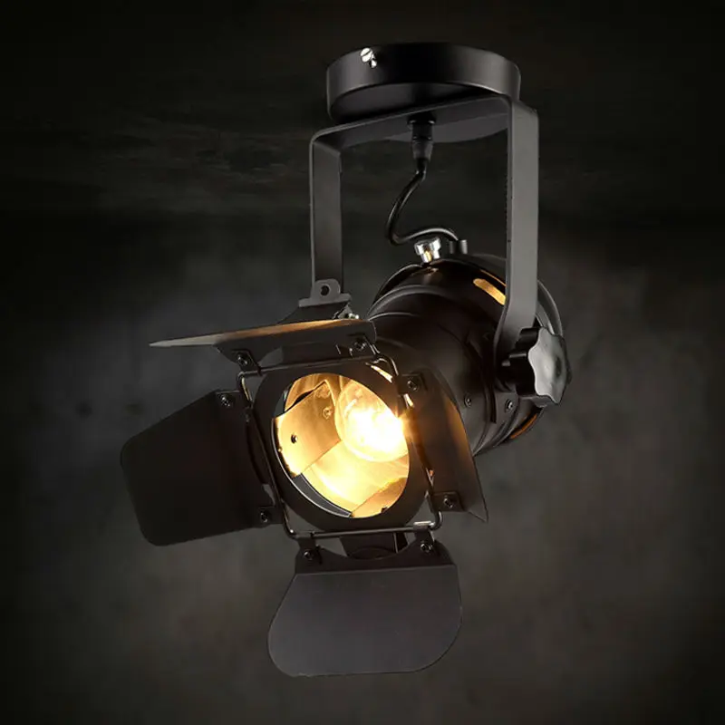 

Loft Rural Industrial Retro personality Lighting Ceiling Lamps Absorb Dome Light include E27 LED Bulbs Spotlights 90-260V