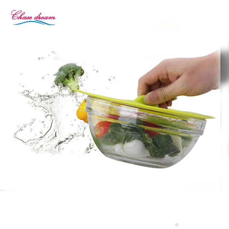 Multi size Pan Cover Silicone Pot Lid Universal Reusable Suction Bowl