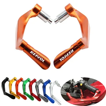 

7/8" 22mm Motorcycle Handlebar Brake Clutch Levers Protector Guard For Honda Repsol