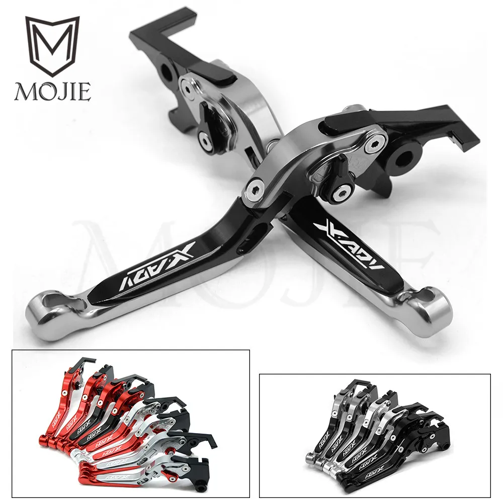 CNC Aluminum Moto Brake Clutch Levers For Honda X-ADV 750 XADV X ADV 750 2017 2018 Motorcycle Adjustable Brakes With XADV Logo CNC Aluminum Moto Brake Clutch Levers For Honda X-ADV 750 XADV X ADV 750 2017 2018 Motorcycle Adjustable Brakes With XADV Logo