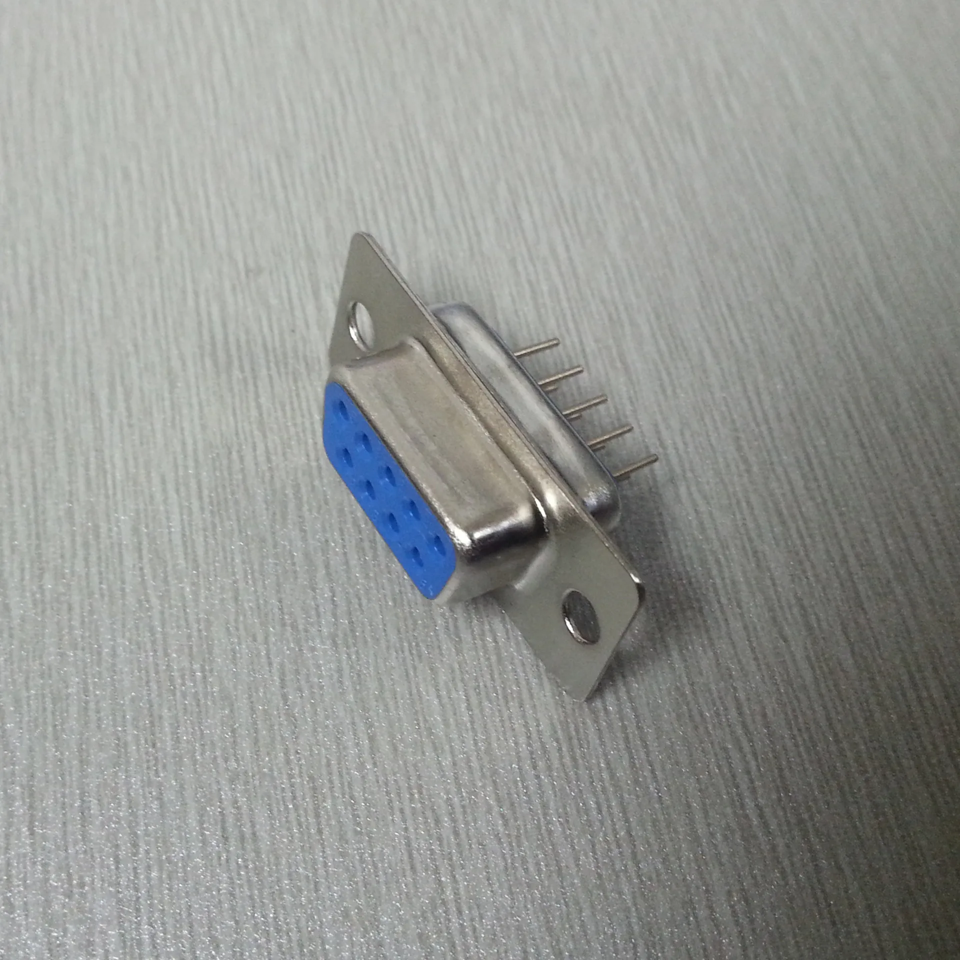 

10Pcs DP9 hole female Insert plate type PCB D-Sub Connector RS232 serial port DB9 adapter