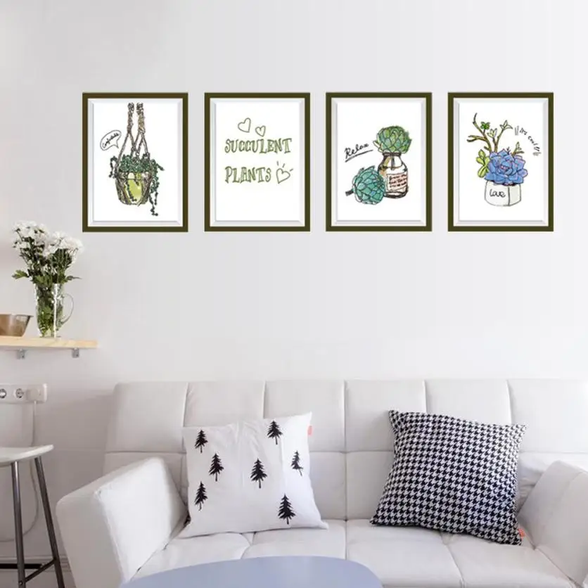 Home Decor Ручная роспись завод рамка фото фон украшения стены съемные стенки Стикеры s стены Стикеры дома Deco mirror AU6 Home Decor Ручная роспись завод рамка фото фон украшения стены съемные стенки Стикеры s стены Стикеры дома Deco mirror AU6