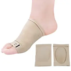 1 пара плоский корректор для ног плоскостопие insole стелька Арка боли поддержка Гель Подушечная повязка плоские подушечки для ног