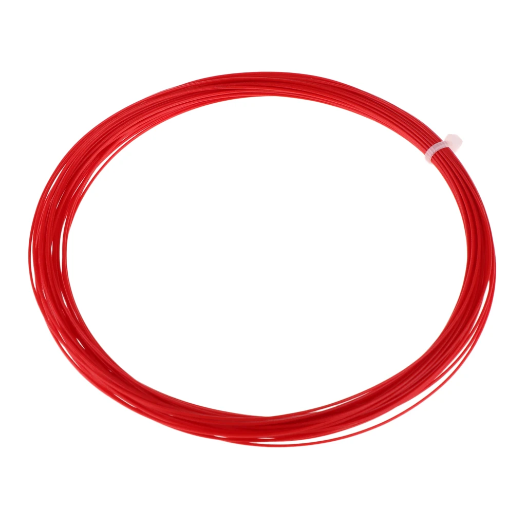 Premium Tennis Racquet Badminton Racket String Reel Wire 10 Meter DIY Tools -6 Color Available Badminton Racket String