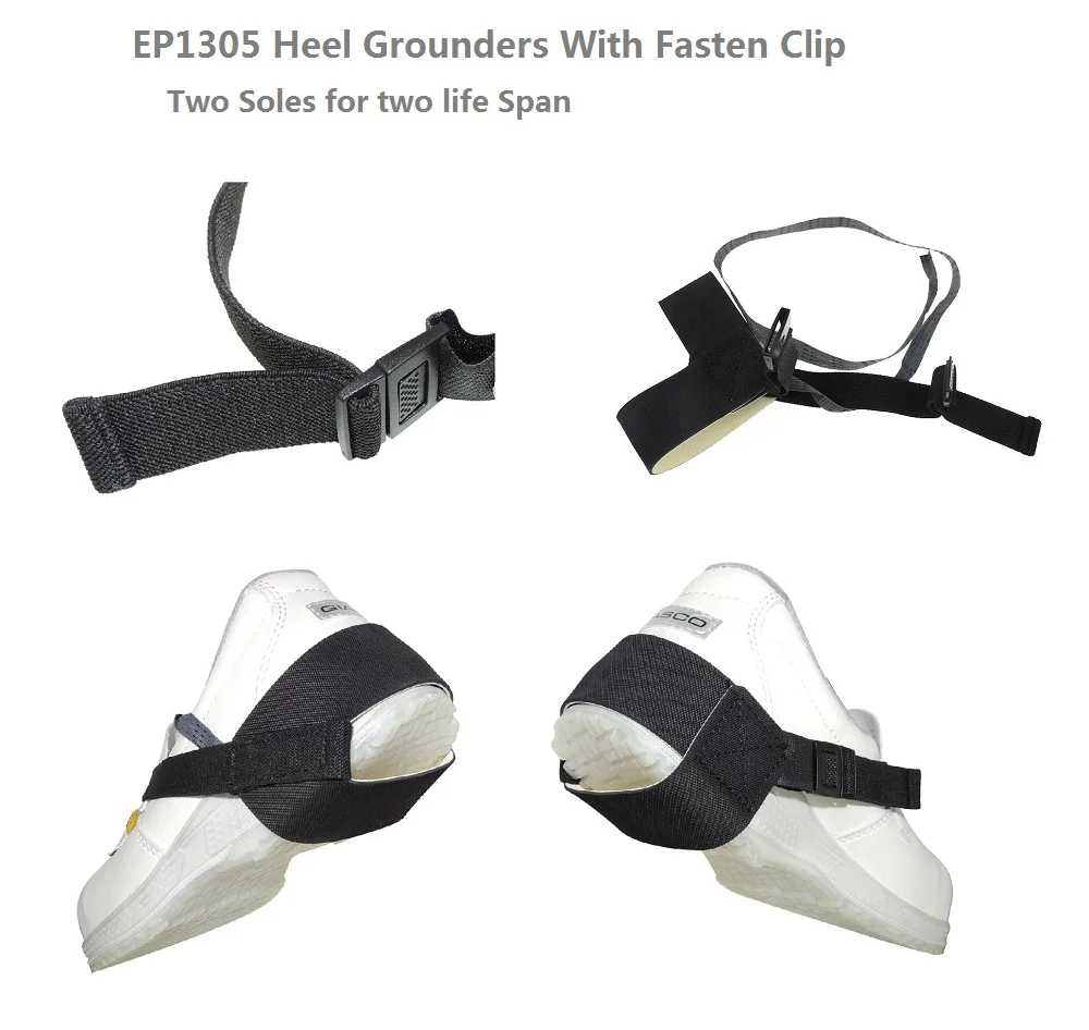 Anti Static ESD Adjustable Foot Strap Heel electronic Discharge Band Ground TS 