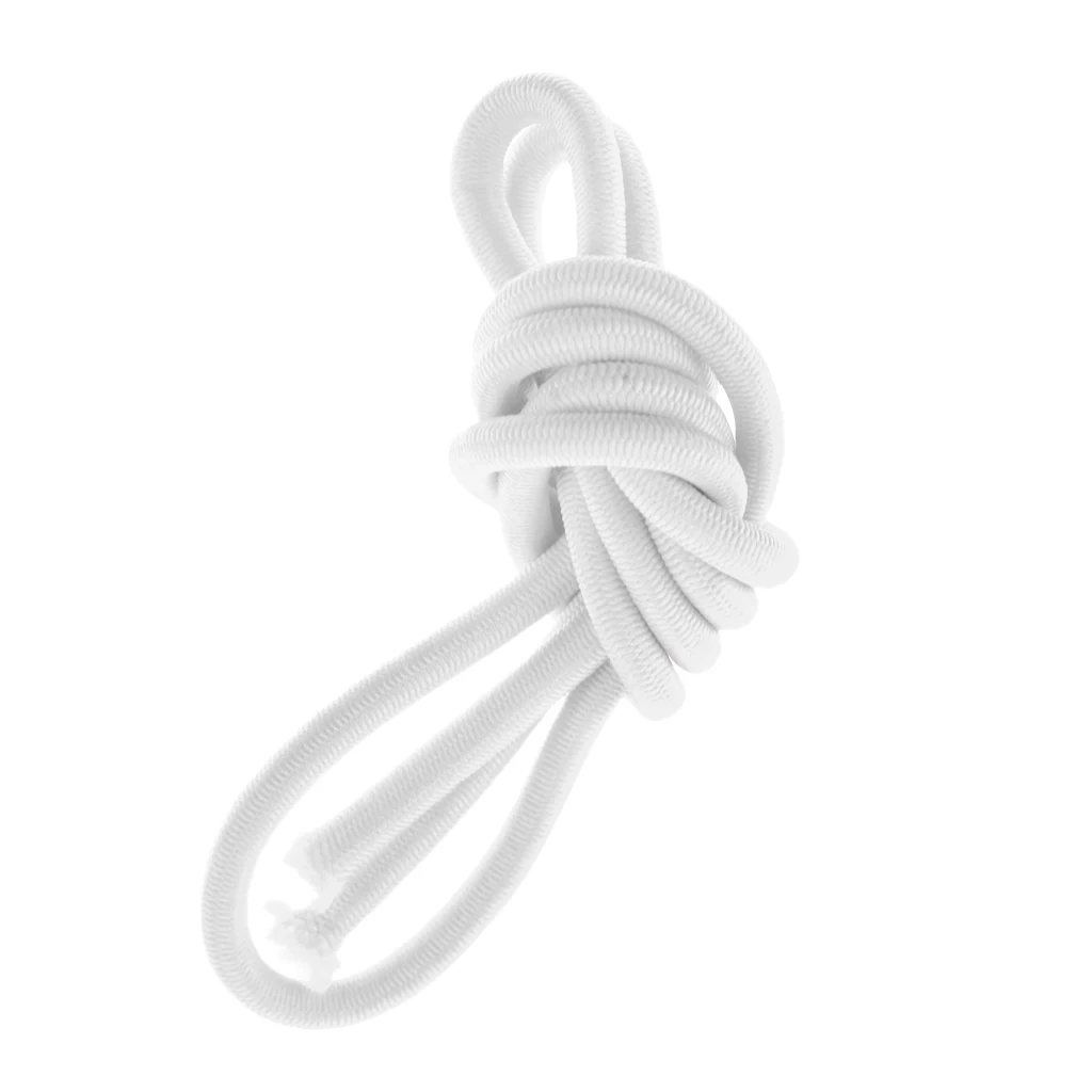 3mm Elastic Round Bungee Rope Shock Cord Tie Down Boats Trailers for Canoe Kayak Fishing Boat Rafting Surfing Accessories
