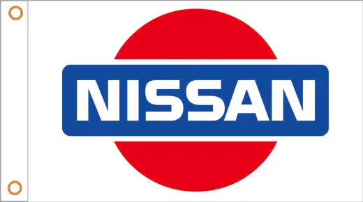 

car flag Nissan Banner 3ftx5ft 100% Polyester 06