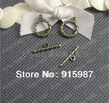 

Sweet Bell (9133) Fashion Jewelry Findings,Accessories,charm,pendant,Alloy Antique Bronze 13mm,20mm OT Bracelet clasp 50pcs