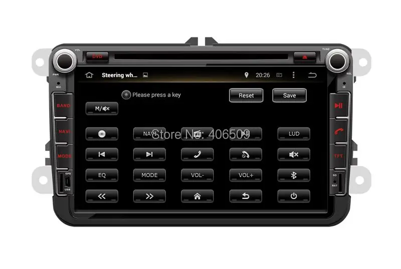 Excellent Android 7.1 Car GPS Navigation DVD for Seat Altea Altea XL Leon Toledo with Radio BT USB AUX SD MP3 WiFi Stereo 4Core +2G RAM 1