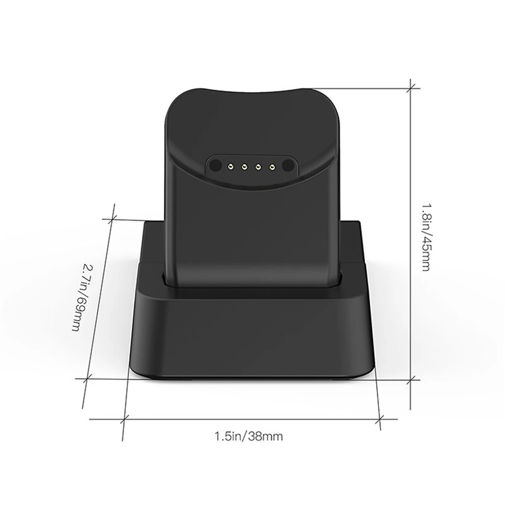 Подставка зарядная для смарт часов Ticwatch E / S Зарядная база док адаптер держатель