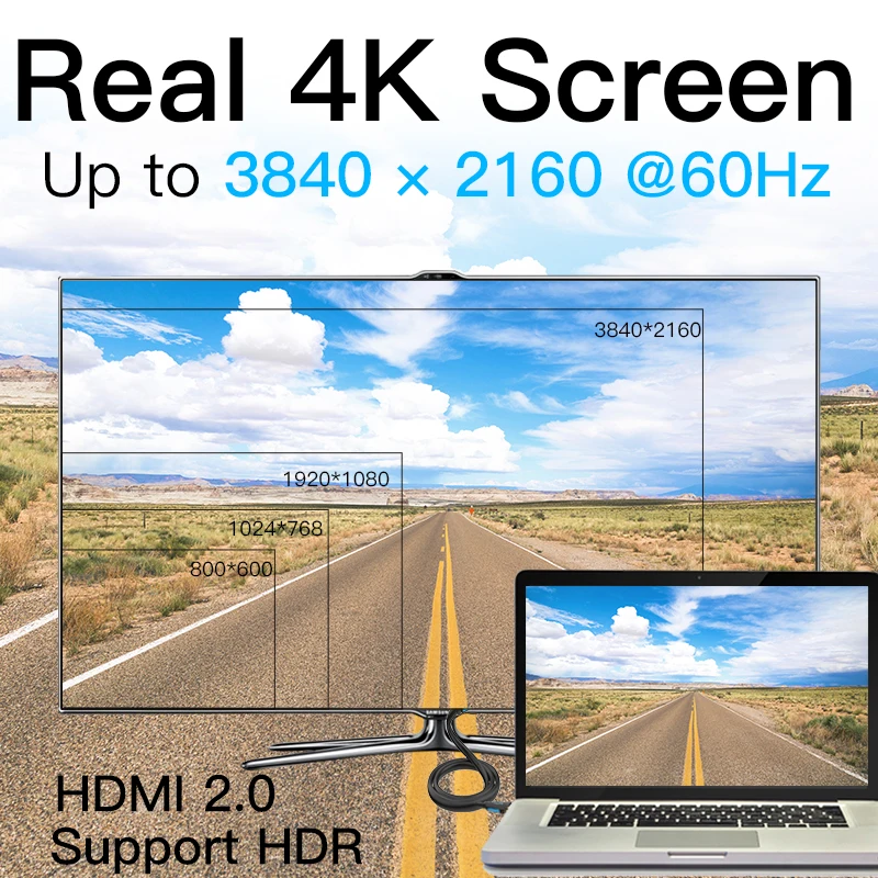 VEnTIOn HDMICable hdmi-hdmi кабель 5 м HDMI 2,0 кабель адаптер 4K 3D 1080P для Apple tv nintendo Switch lcd PS3 PS4 проектор ПК