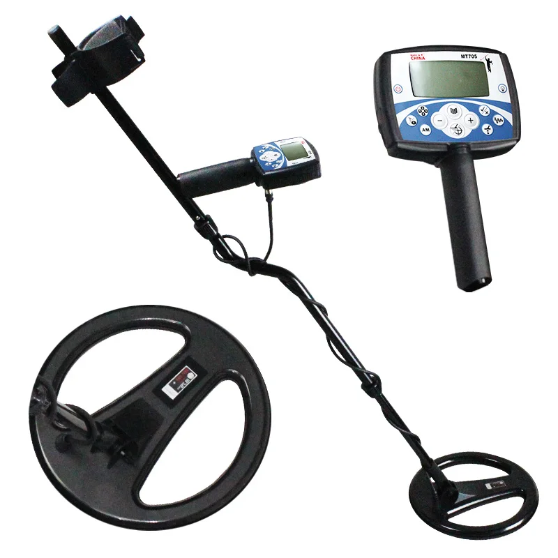 

Underground Metal Detector Professional 705 Gold Digger Treasure Hunter Finder Pinpointing LCD Display waterproof Coil