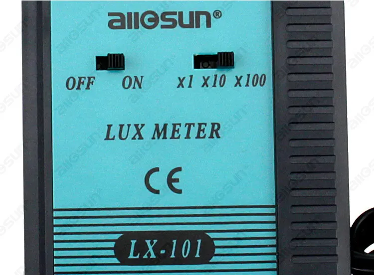 Люксметр люминометр тестер фотометр цифровой ЖК-светильник все солнце LX101