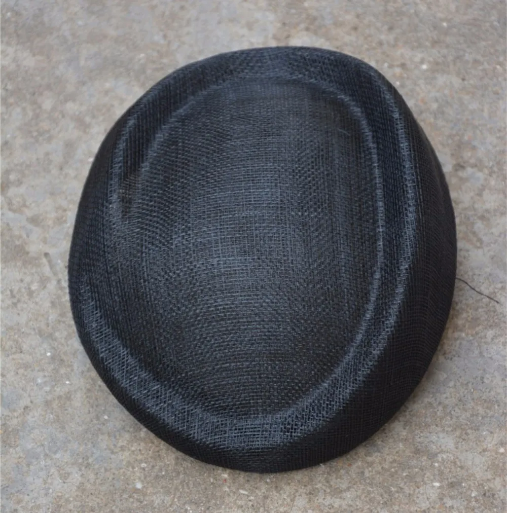1 шт. трехслойная женская шляпа-Вуалетка Sinamay, базовая Свадебная шляпа для коктейлей, головной убор для рукоделия, поставщик, база A272