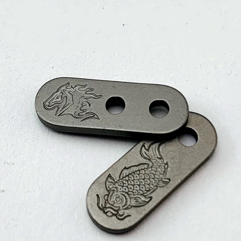 

Top quality titanium pocket back clip filler flap filler FOR Rick Hinderer XM18/XM24 two color patterns available