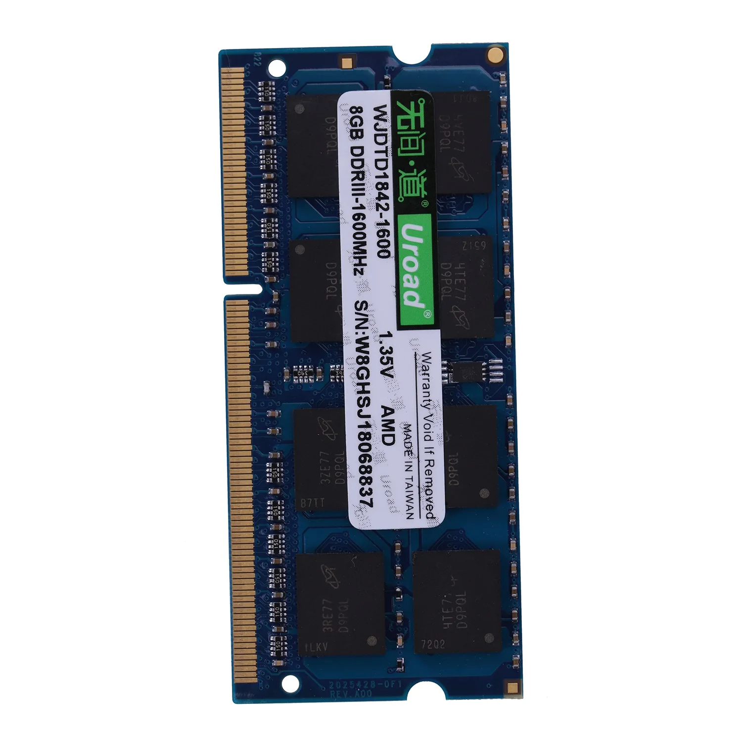 Uroad DDR 3 Uroad DDR 3l оперативная память 1600 МГц 1,35 в для AMD Ноутбук PC тетрадь