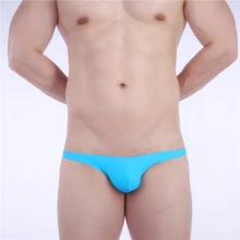 SD452 hot solid men swim shorts sexy low waist gay men swimwear sunga tight men swimsuit swimming pool party swim briefs 5 color