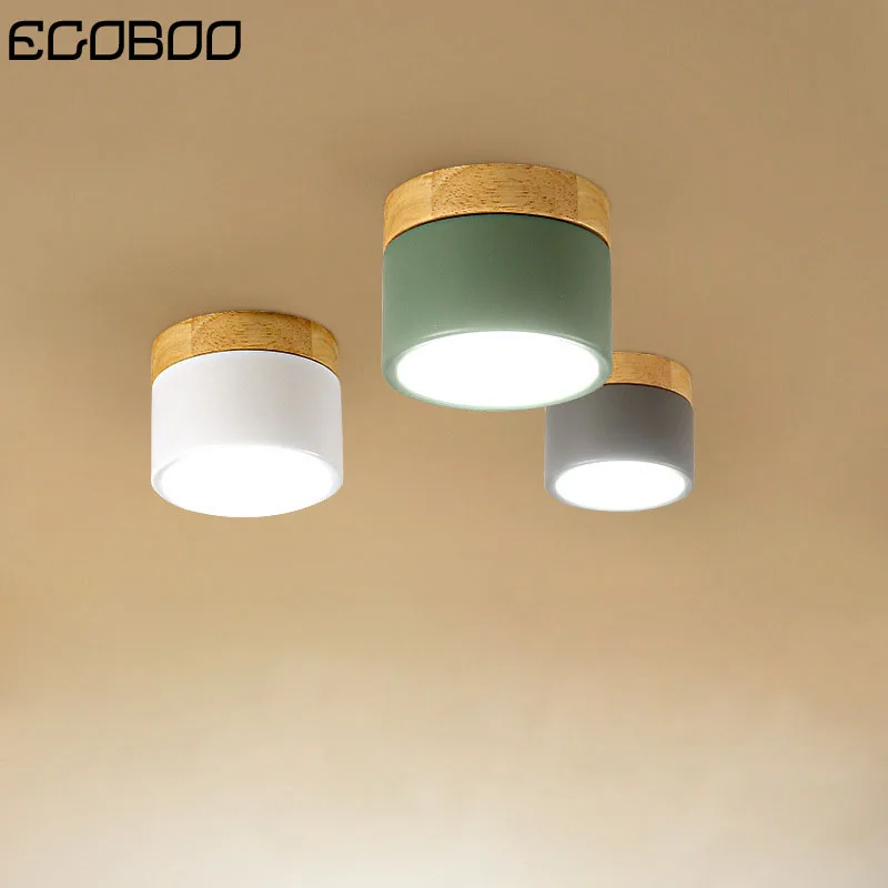 Modern Mini LED Ceiling Down Light 7W Indoor Decor Lighting Fixture Home Ceiling Lamps 9.5cm diameter 220V