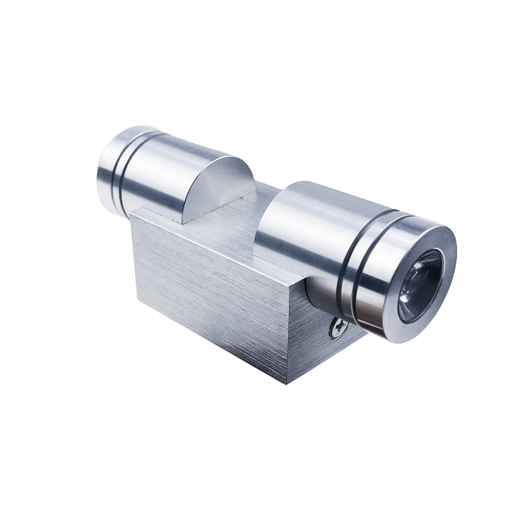  LED Indoor Wall Lamp 2 Beads 2W 6W Light Aluminum Astigmatism Wall-mounted Sconce For Corridor Aisl - 32863141907