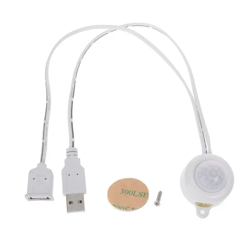 

DC5-24V USB Wide Voltage Adjustable PIR Infrared Motion Human body Sensor Switch