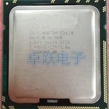 Intel Xeon E5620 SLBV4 Процессор 2,4G/12 м/5,86 4 ядра 8 нить сервер Процессор