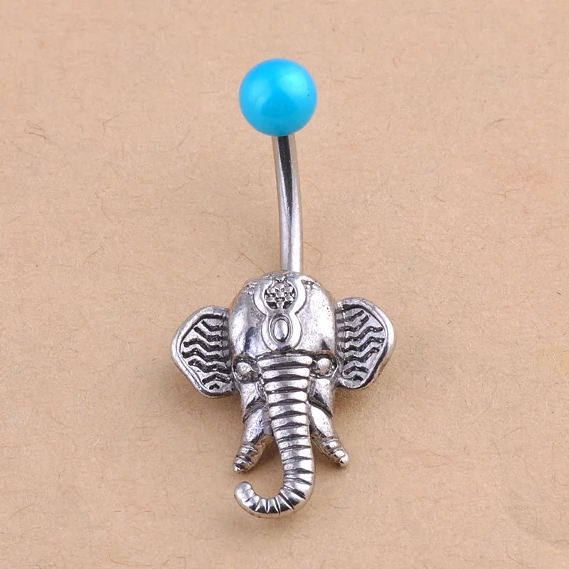 Buy New Arrival Elephant Belly Piercing Navel Ring