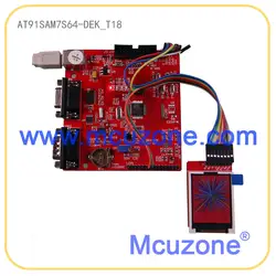 ARM7 AT91SAM7S64 Дек Development Kit 1,8 "TFT ЖК-дисплей 128*160 7S64 SAM7S64 микрочип