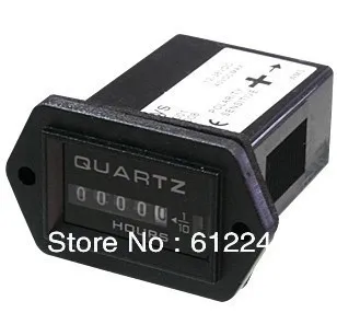 Stundenzähler Digital 220V - Betriebsstundenzähler 0-999,99h Mit Reset