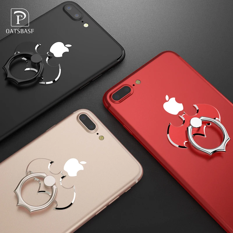 

Bat 360 Degree rotate Finger Ring Mobile Phone Smartphone Stand Holder For iPhone/Samsung /Xiaomi/Huawei All Smart Phone