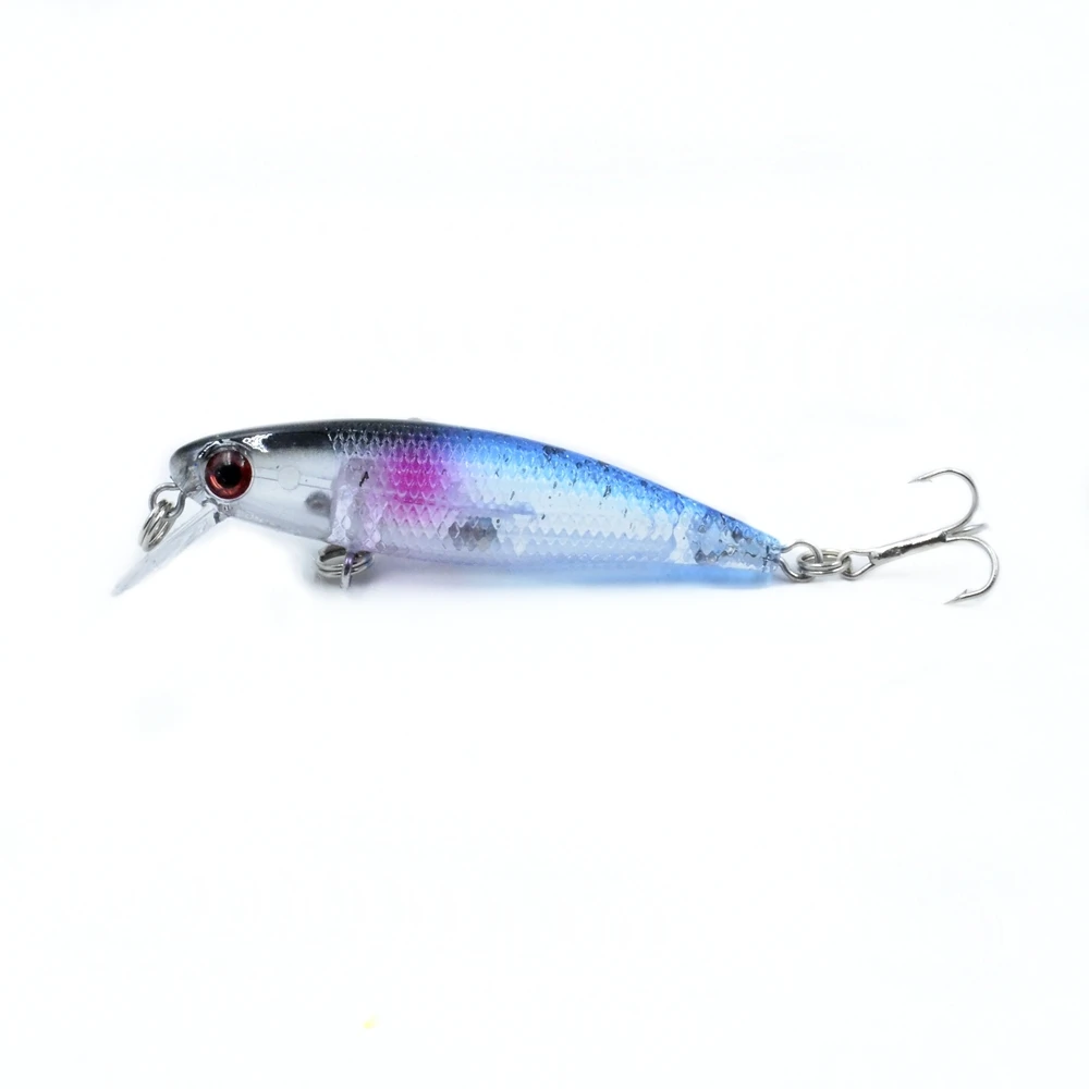 1 шт. 6 см 4 2 г жесткие приманки для рыбалки Воблеры Crankbait 3D глаза искусственные peche