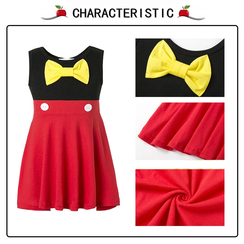 Girls Clothing snow white princess dress Clothing Kids Clothes,belle moana Minnie Mickey dress birthday dresses mermaid costume