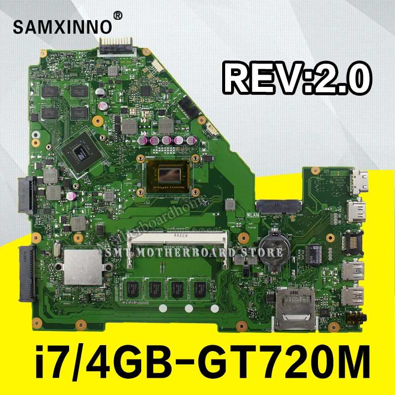 X550CC Motherboard i7-4GB-GT720M for ASUS X550CL X550C R518C X552C Motherboard X550CC motherboard motherboard X550CC Tests ok X550CC Motherboard i7-4GB-GT720M for ASUS X550CL X550C R518C X552C Motherboard X550CC motherboard motherboard X550CC Tests ok