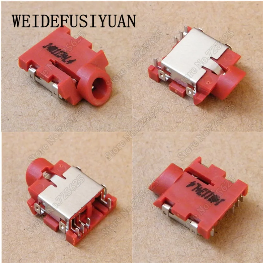 10pcs lot 3 5mm Audio Jack MIC Connector for Sony SVF143A SVF143A1QT SVF143A1YT SVF153A SVF153A1QT SVF153A1YT Headphone Socket