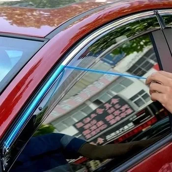 

2009 2010 2011 2012 2013 4 Pcs/Set X-TRAIL Wind Rain/Sun Guards Visor Vent, Awnings & Shelters for Nissan X-TRAIL
