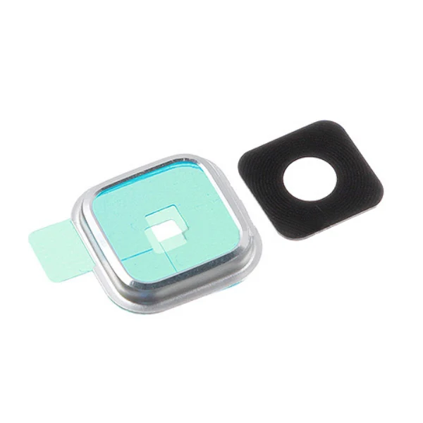 

Silver & Gold Rear Camera Glass Lens With Holder Replacemnt Parts For Samsung Galaxy S5 i9600 G900