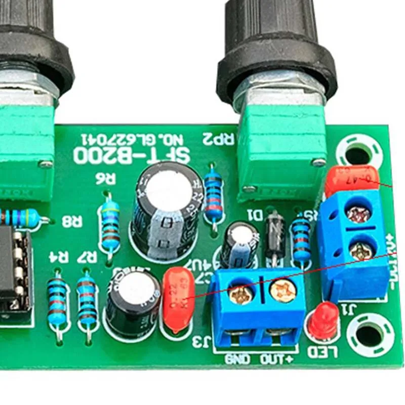 С фильтром нижних частот NE5532 басовый сабвуфер с тональнным балансом предусилитель доска DC 10 V-24 V A9-008