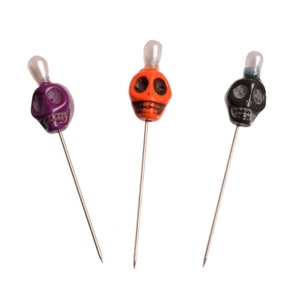 Skull Head Evil Voodoo Curse Needles 7pieces