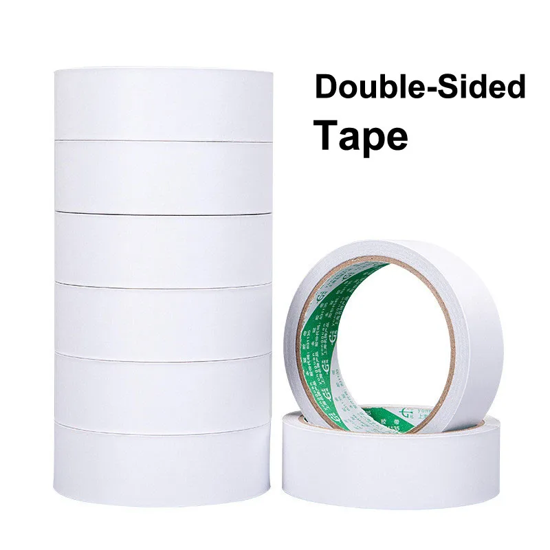

10M Double Sided Adhesive Face Tape Deco Stationery Store School Thing Office Supply Material Bts Scrapbooking Stationary Item