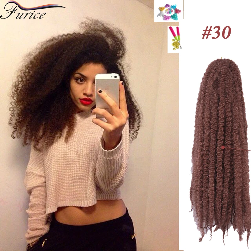 Marly Jamaican Bounce Twist Crochet Braids Hair Marly Braiding