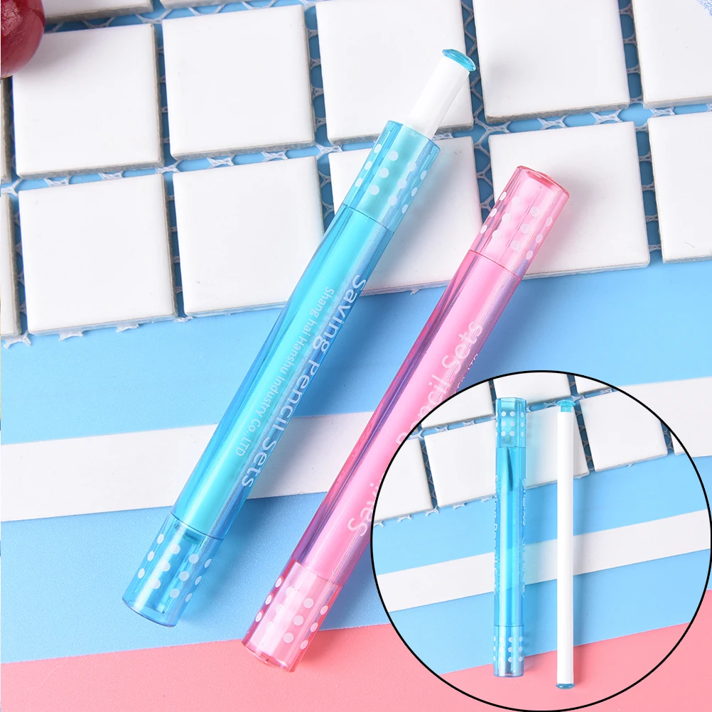 

2pcs Protective Cap Extension Rod Coupling Sketch Pen Pencil Grip Extender Escolar Papelaria Gift Office Material Supplies 9x1cm