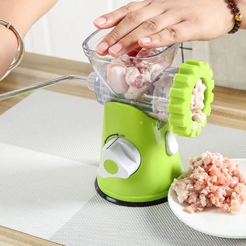 

Multifunction Meat Grinder Manual Sausage Filling Machine Enema Household Hanging Dumpling Stuffing Hand-stirred