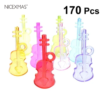 

170pcs Guitar Fashion Charms Findings Pendant Beading Accessory for DIY Jewelry Making Art Craft Necklaces Bracelet