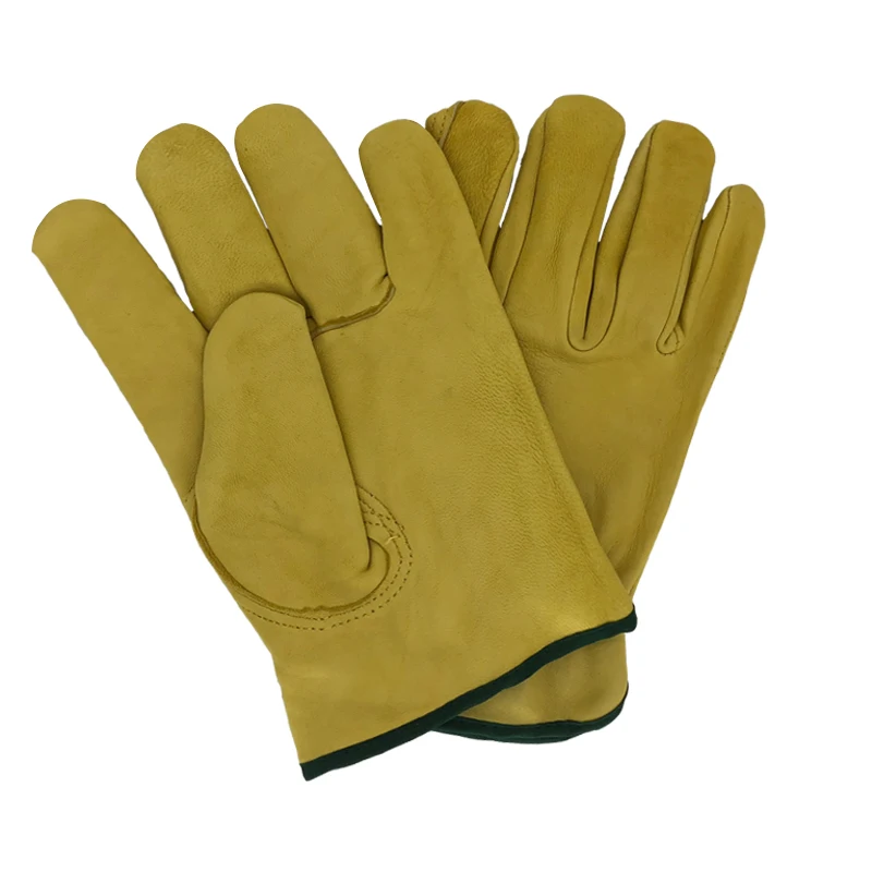 Защитные рабочие перчатки из овечьей кожи мужские рабочие сварочные перчатки защитные садовые спортивные мото износостойкие перчатки 4020Y