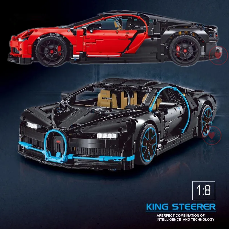 

Technic series Model car fit legoings technic Bugatti Chiron Racing Car 42083 Building Block Brick kid diy educational Toys gift